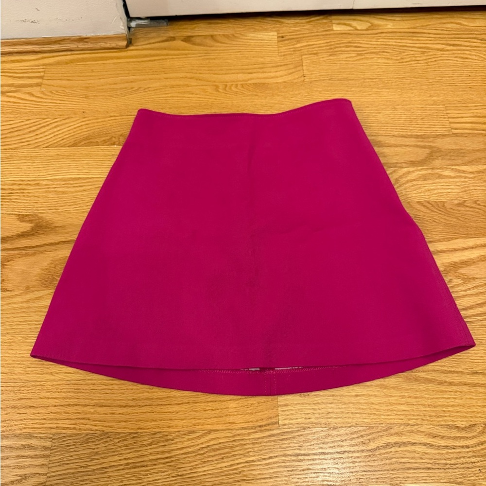 Zara Fuchsia Mini Skirt